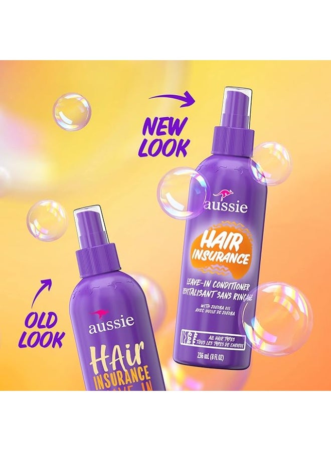 أوسي اوسي‏, Hair Insurance, Leave-In Conditioner with Jojoba Oil, All Hair Types, 8 fl oz (236 ml) - Image 3